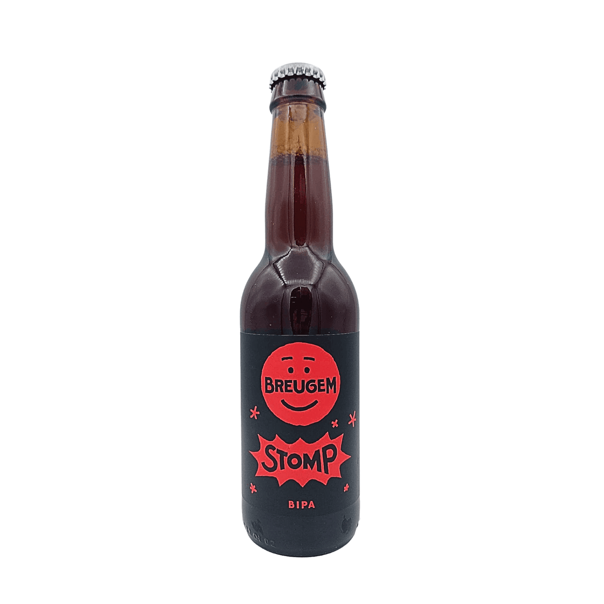 Stomp (Black IPA) van brouwerij Breugem - Donkere IPA van 6,5% in fles