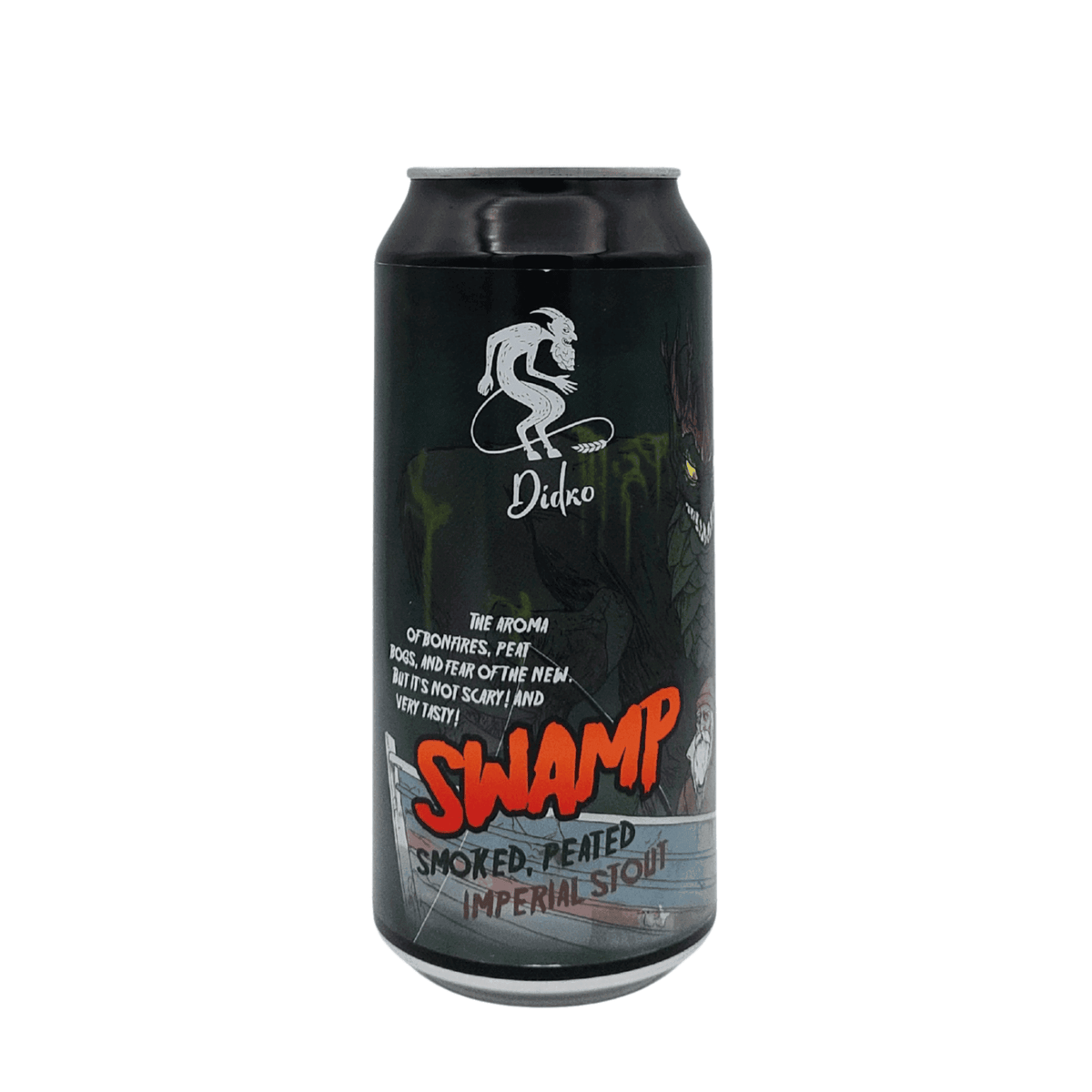 Swamp (Imperial Stout) van brouwerij Didko - Stout van 11% in blik