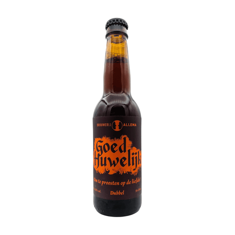 Goed Huwelijk van Brouwerij Allema – Dubbel uit Nederland, fles