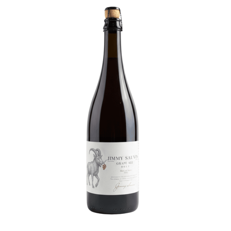 Jimmy Sauvin Blanc de Noirs - 75CL van brouwerij Jimmy Sauvin - Grape Ale van 9% in fles