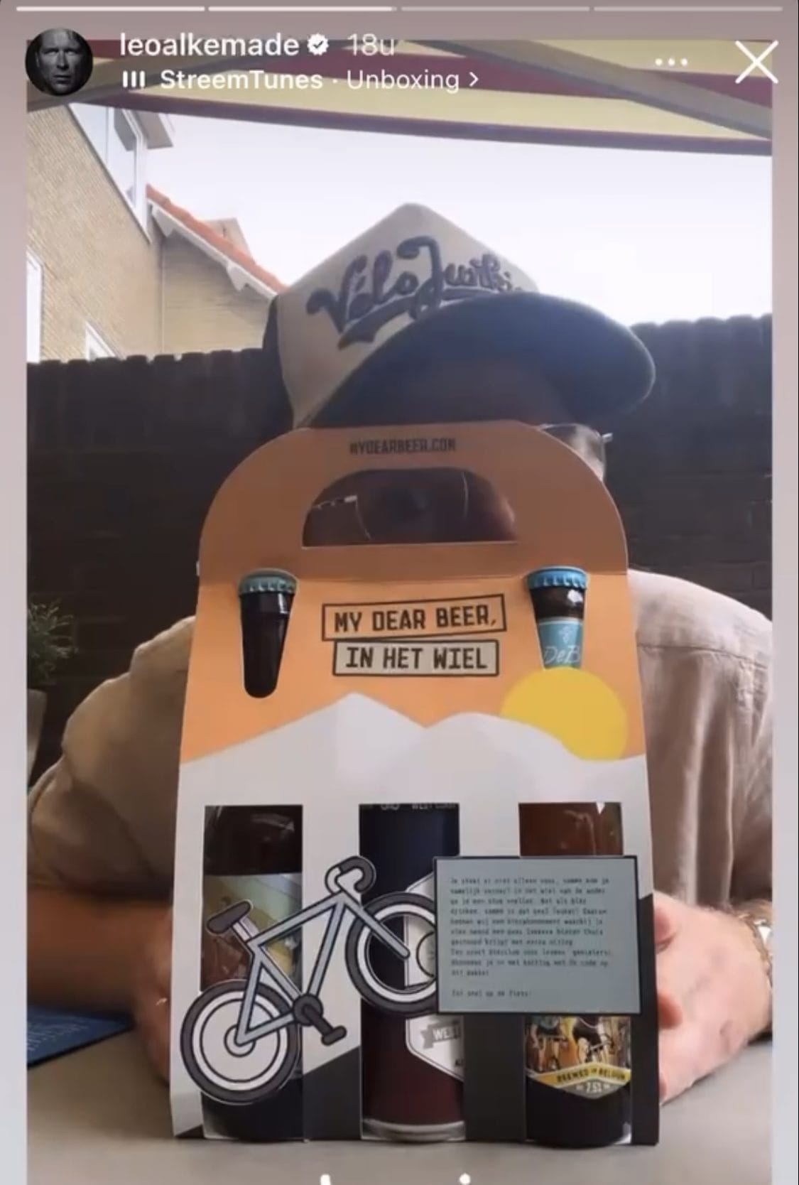 My Dear Beer "In het wiel" - Fiets Bierpakket bierpakket kopen bij My Dear Beer