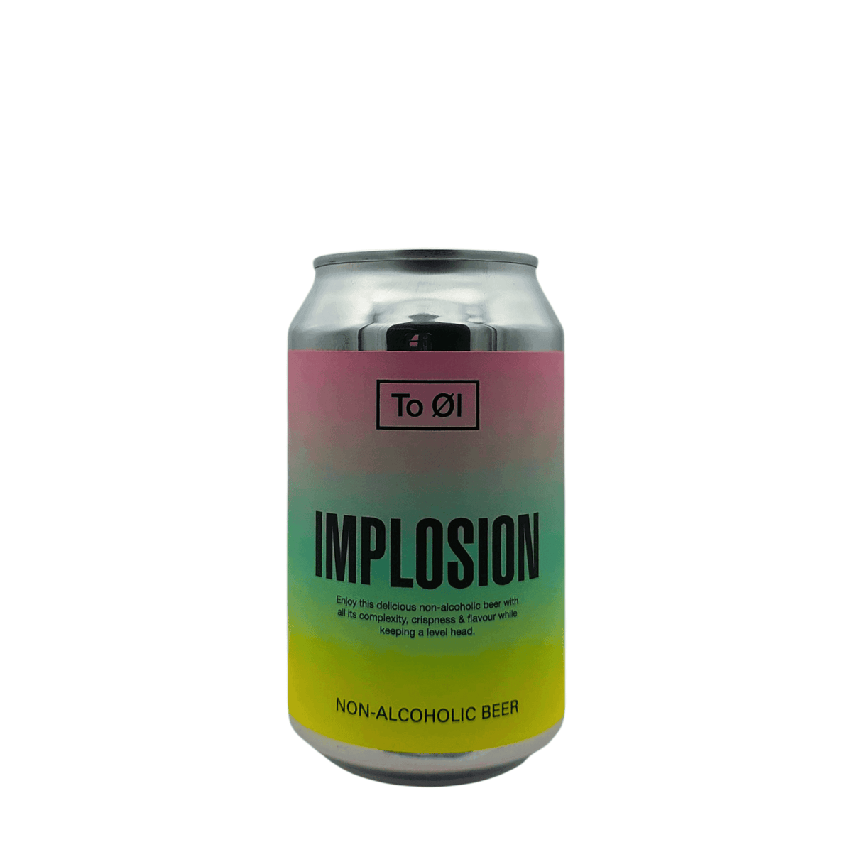 Implosion (Non-Alcoholic IPA) van brouwerij To Øl - Alcoholvrij (<0,3%) van 0,3% in blik
