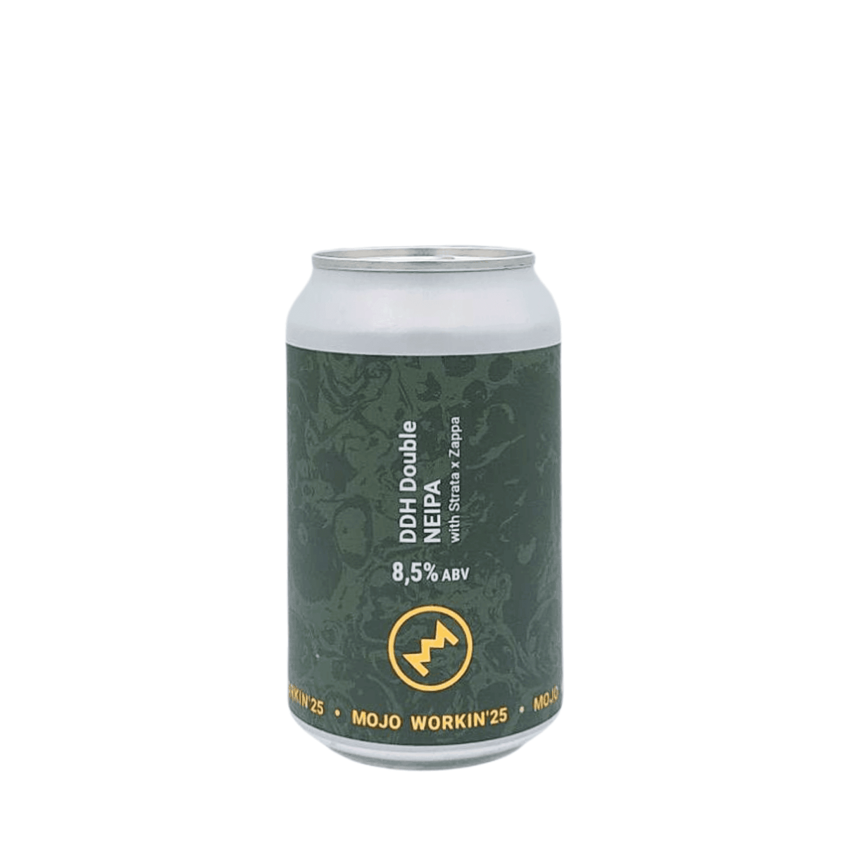 Mojo Workin'25 (DDH Double NEIPA) van brouwerij MONYO - NEIPA van 8,5% in blik