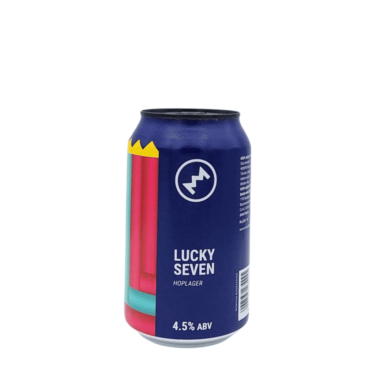 Lucky Seven (Hoplager) Monyo x To Øl van brouwerij MONYO - Lager van 4,5% in blik