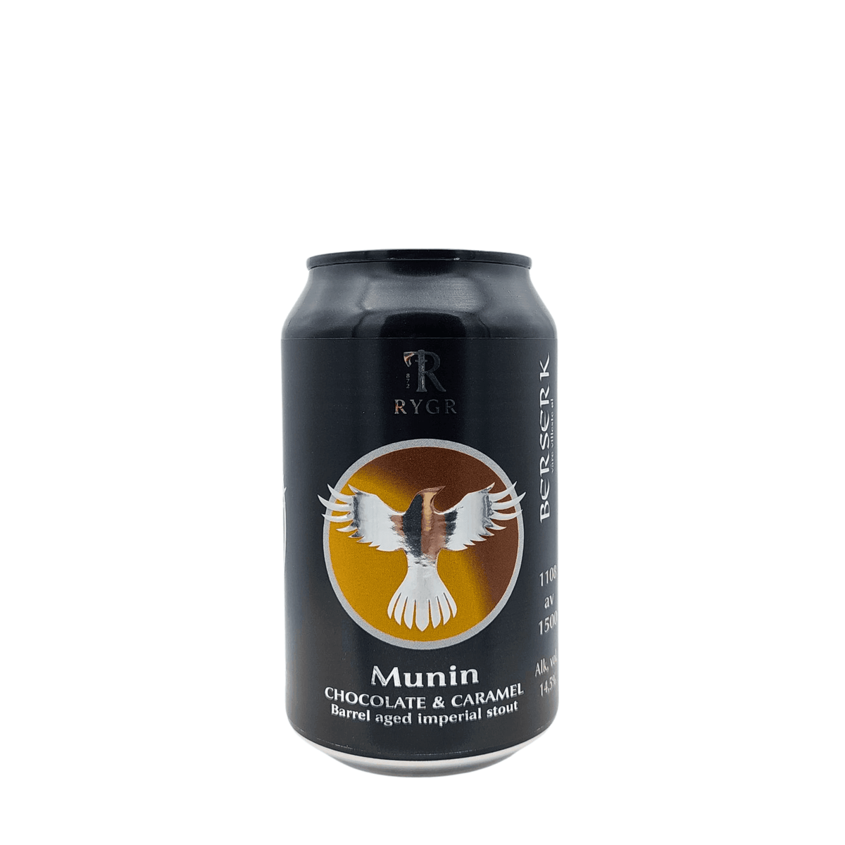 Munin Chocolate & Caramel (Barrel Aged Imperial Stout) - RYGR Brygghús van RYGR - Imperial Stout speciaalbier kopen bij My