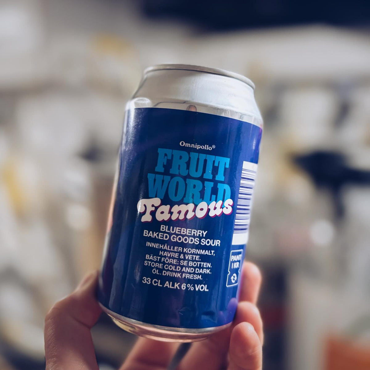 6-pack - Omnipollo - Fruit World Famous Blueberry Baked Goods (pastry Sour) bierpakket kopen bij My Dear Beer