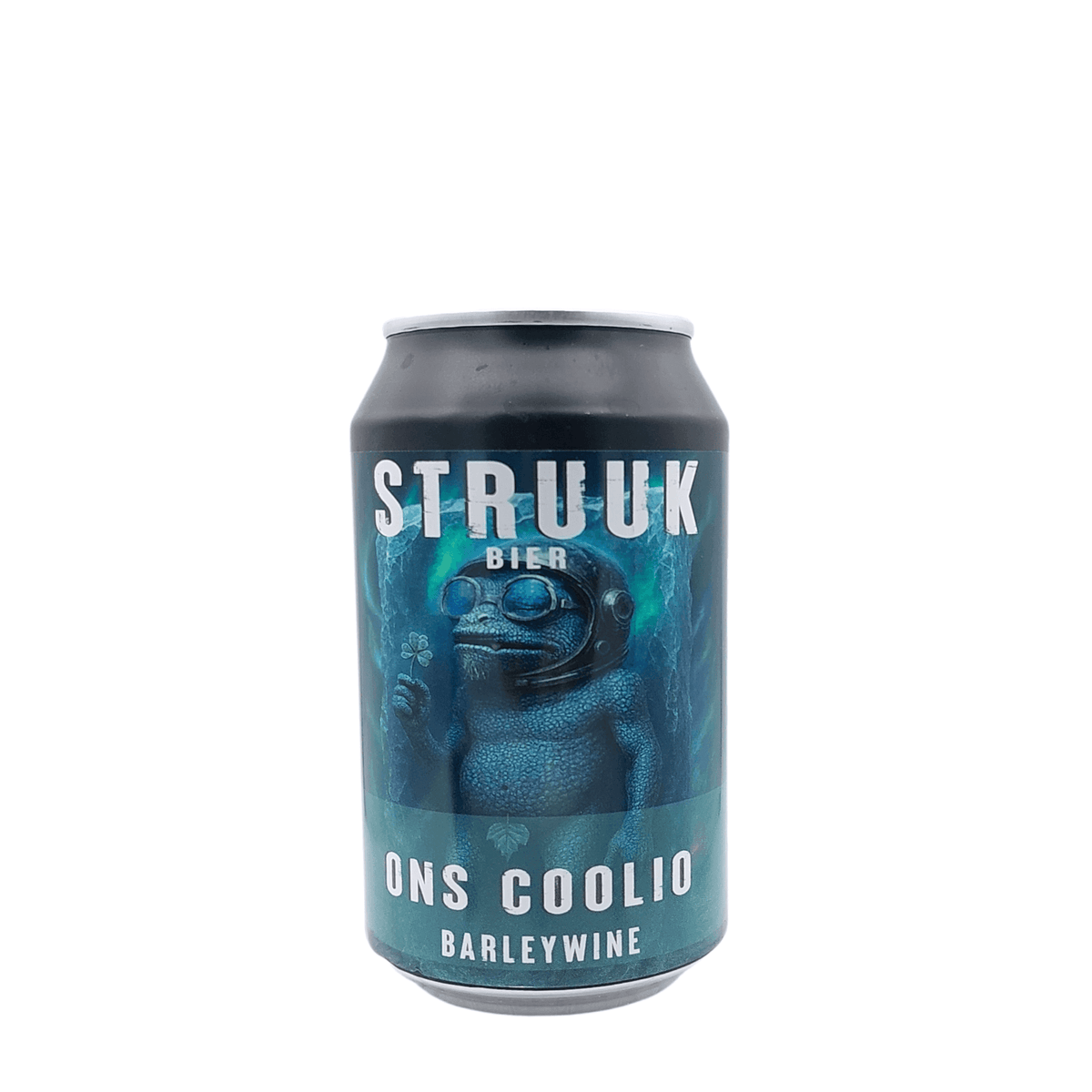 Ons Coolio - Struuk van brouwerij Struuk Bier - Barley Wine van 12% in blik