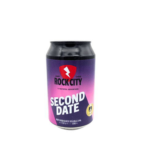 Second Date van brouwerij Rock City - Double NEIPA van 7,5% in blik van 330ml