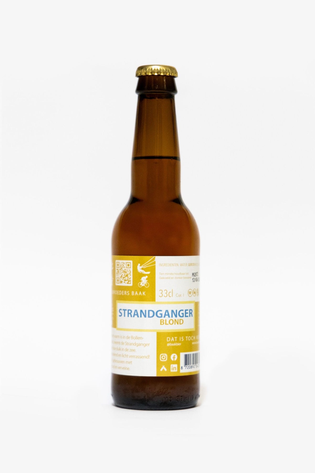 Strandganger - Baakbier - fles van Baakbier - Blond speciaalbier kopen bij My Dear Beer
