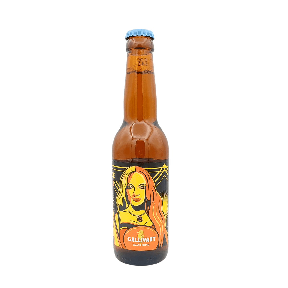 Blond Amber van brouwerij Gallivant - Zwaar blond van 8% in fles