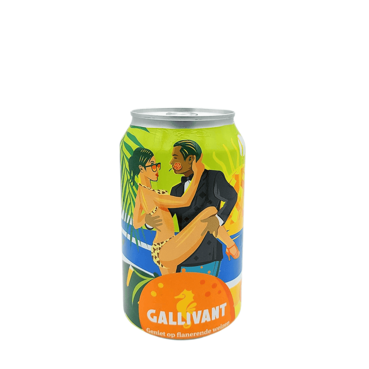 Mango Tango (Hefeweizen) van brouwerij Gallivant - Weizen van 5% in blik