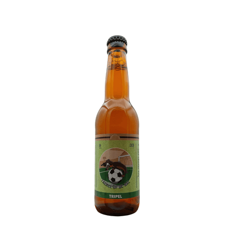 Tackle op de Bal van brouwerij Bier & Ballen - Tripel van 9%