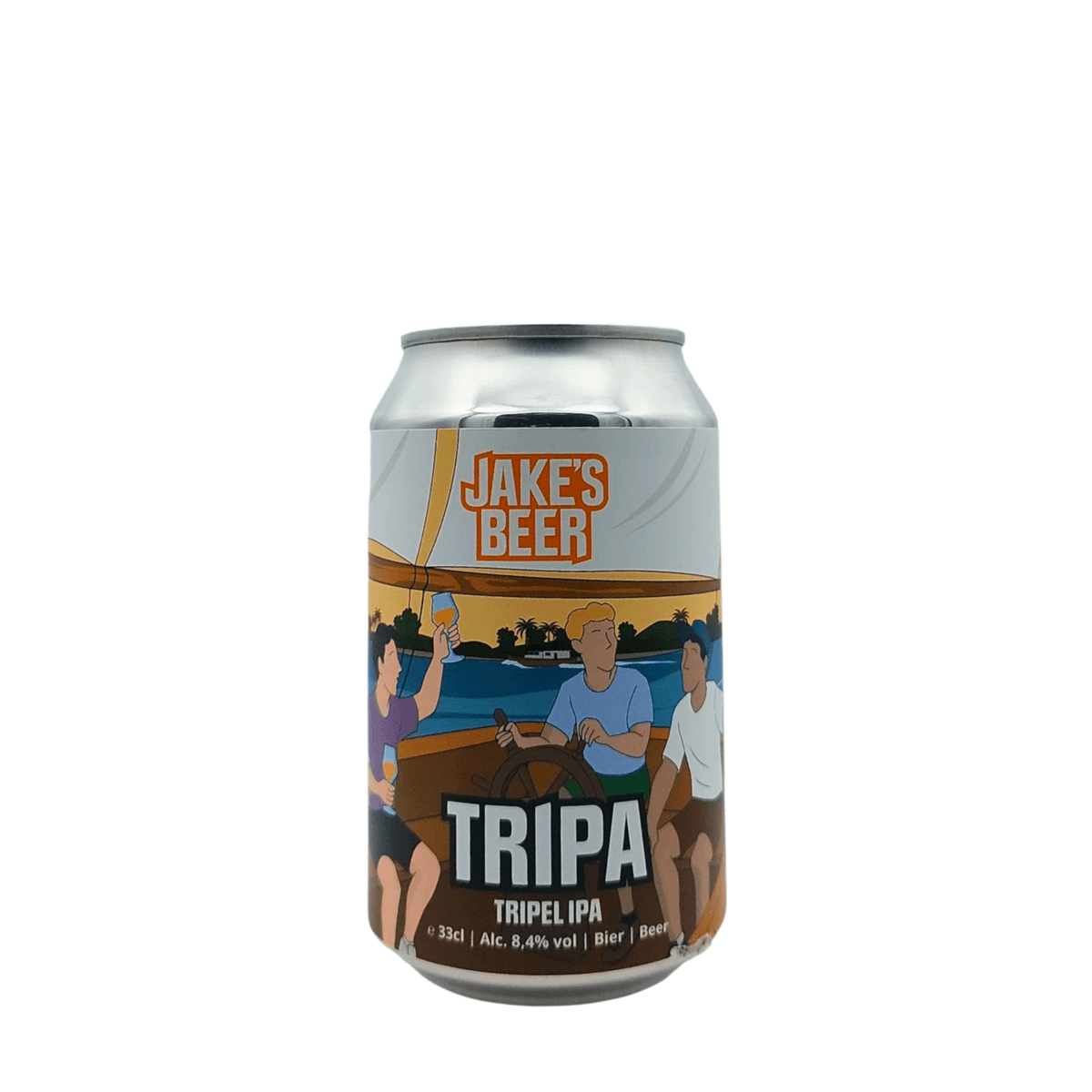 Tripa van brouwerij Jake's Beer - Triple IPA van 8,4% in blik