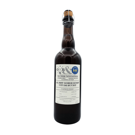 Al Het Goede Komt Uit De Buurt van brouwerij Ouwe Skilder Brouwerij - Farmhouse Ale van 6,7% in fles van 750ml
