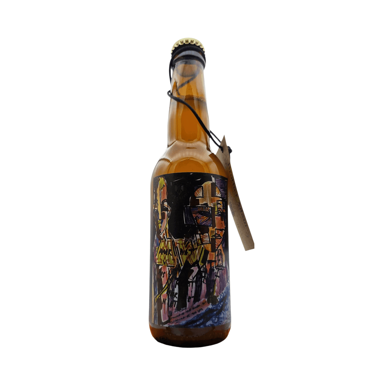 Brother Adam (Barrel Aged Wild Ale met Nederlandse Natuurwijn) van brouwerij The Sisters Brewery - Barrel Aged Wild Ale van