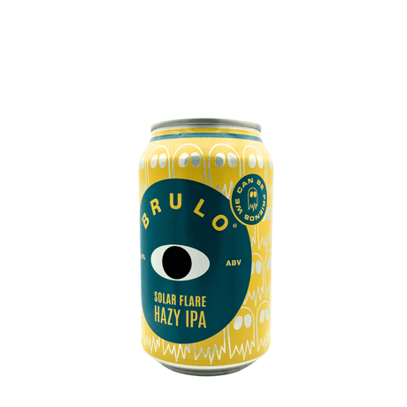 Solar Flare (Non-Alcoholic IPA) - BRULO x We Can Be Friends van brouwerij We Can Be Friends - Alcoholvrij van 0,5% in blik