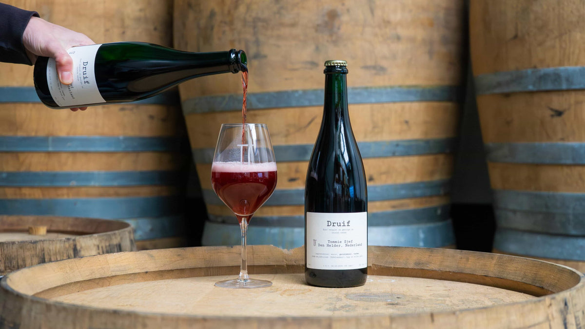 Druif 2025 (Wild Grape Ale) - Tommie Sjef - 75CL, Wild Ale uit Nederland online bestellen bij My Dear Beer