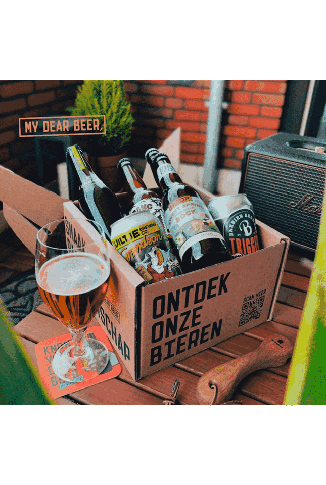 Bierproeverij Pakket voor Thuis - speciaalbier pakket cadeau geven