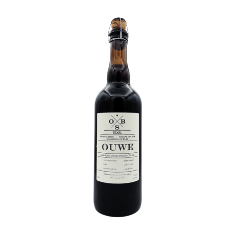 Ouwe Whiskey Infused (Barleywine) van brouwerij Ouwe Skilder Brouwerij - Barley Wine van 17,5% in fles van 750ml