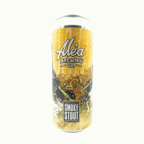 Smoky Stout van Alea Brewing – Stout uit Griekenland, blik