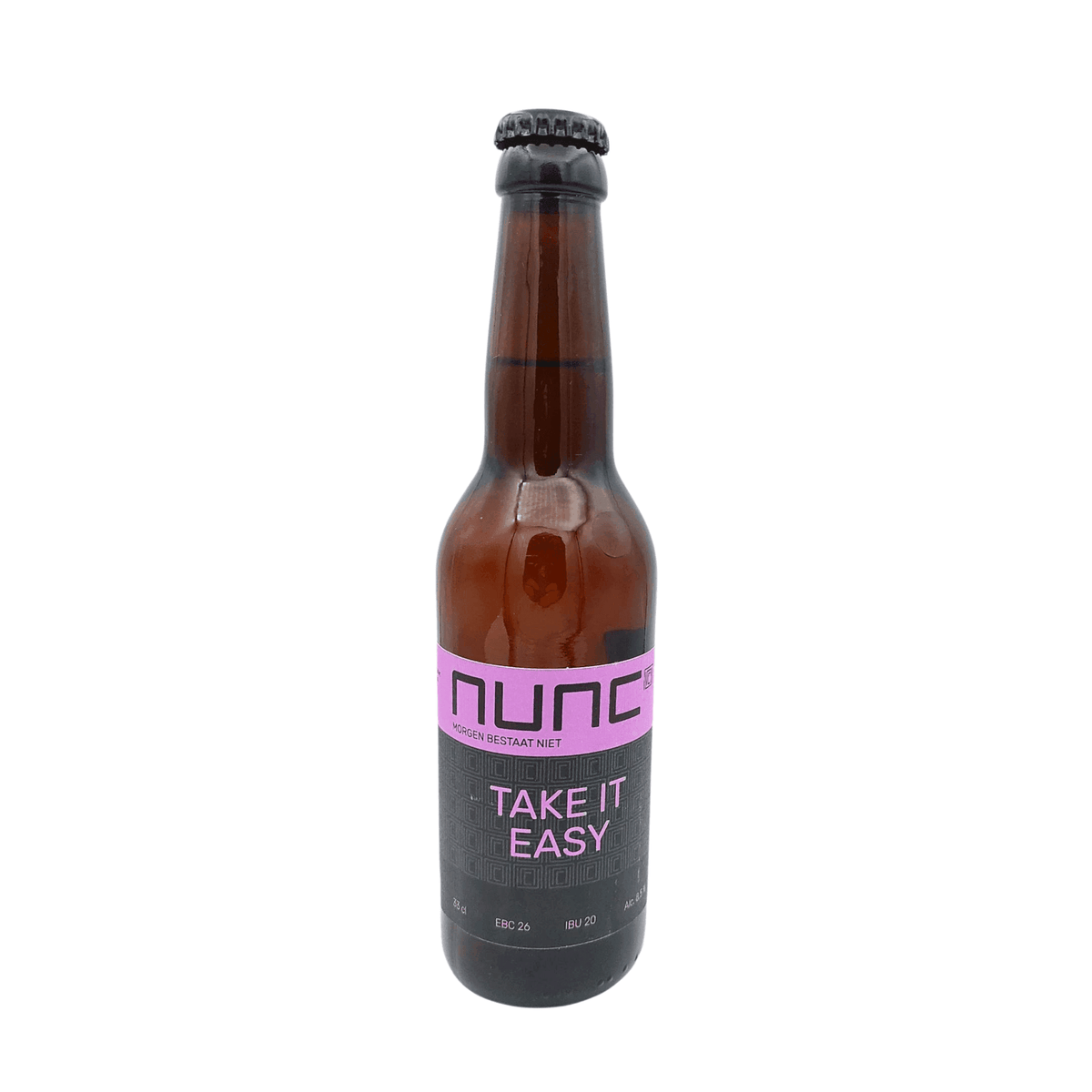 Take it Easy (Oaked Tripel) van brouwerij NUNC Craft Beer - Tripel van 8,5% in fles