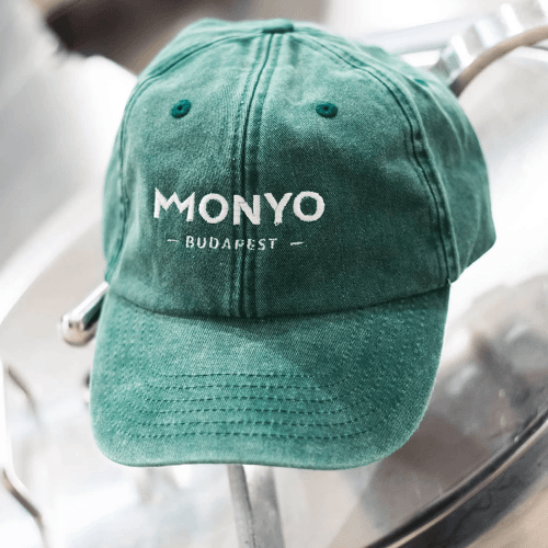 Etiket van MONYO vintage cap, speciaalbier