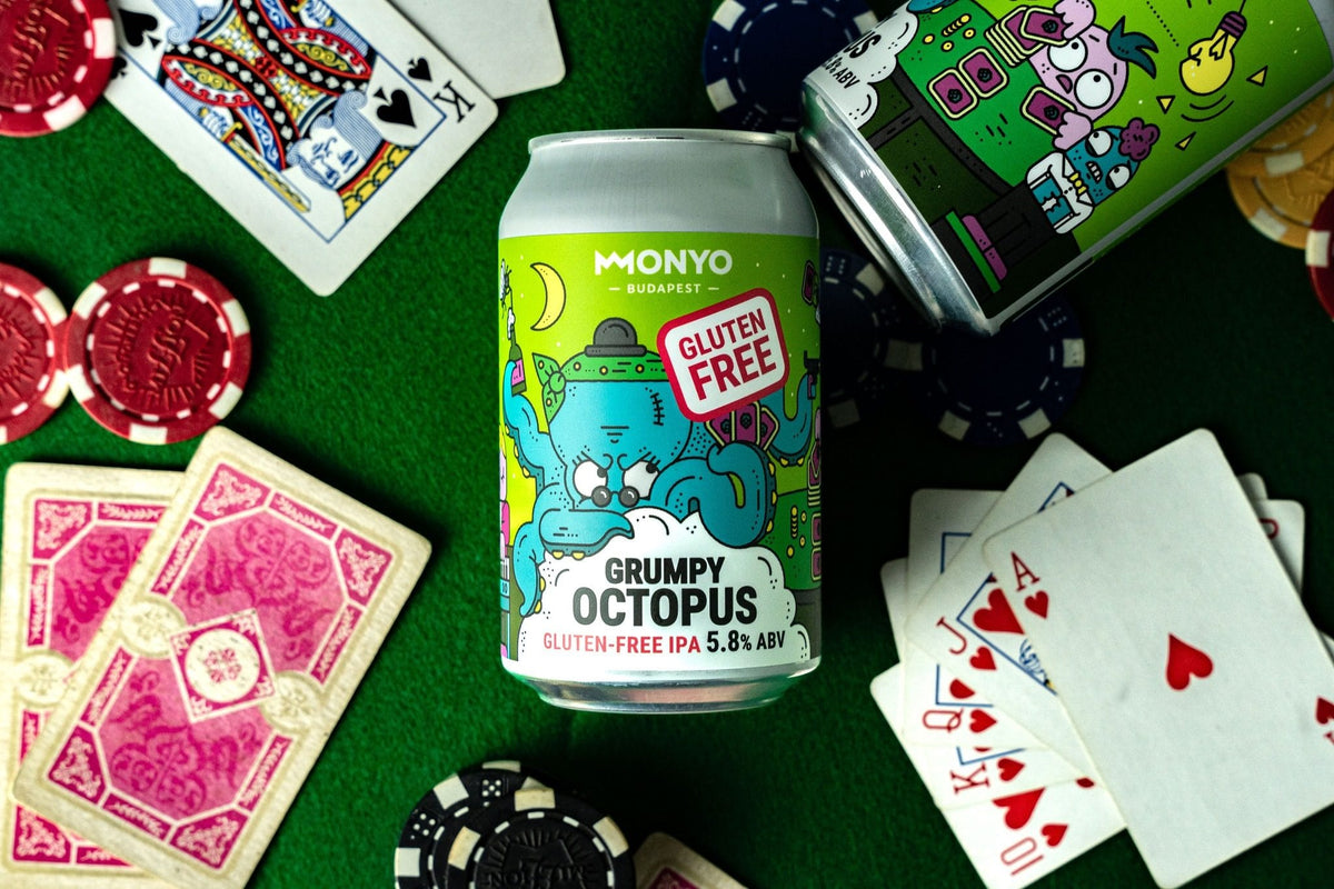 Grumpy Octopus (gluten free IPA), IPA uit Hongarije online bestellen bij My Dear Beer