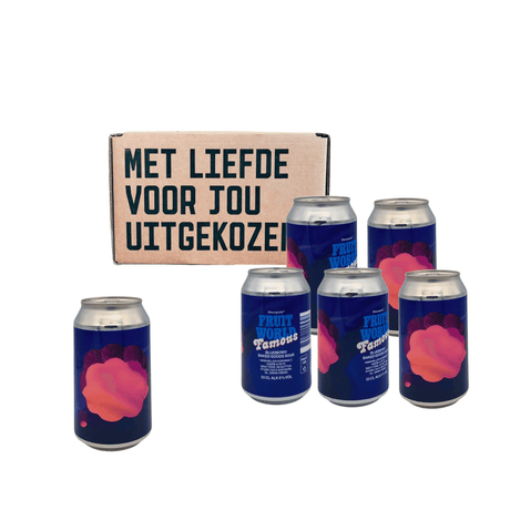 6-pack - Omnipollo - Fruit World Famous Blueberry Baked Goods (pastry Sour) - bierpakket met speciaalbier van My Dear Beer