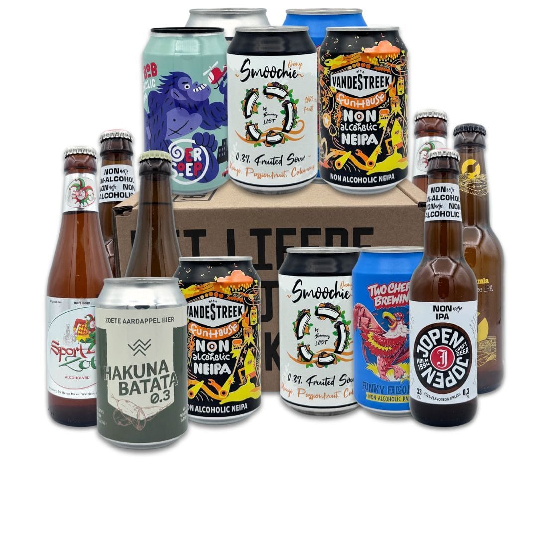 Alcoholvrij bierpakket 18 bieren - My Dear Beer