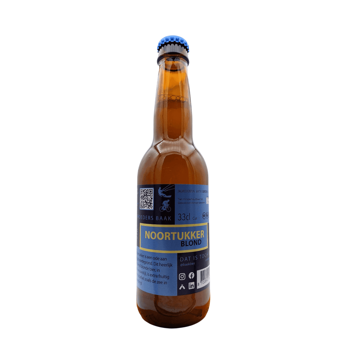 Noortukker van brouwerij Baakbier - Blond van 6,2% in fles