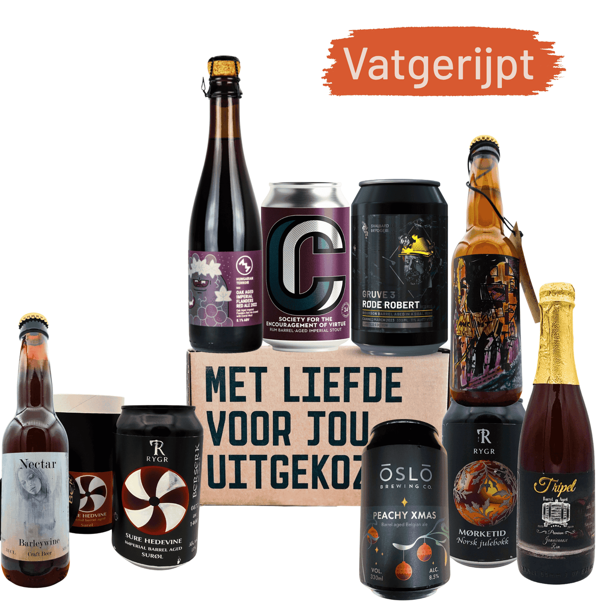 Barrel Aged bierpakket met vatgerijpte speciaalbieren