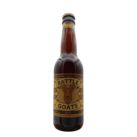 Battle of the Goats van brouwerij Bier & Ballen - Bock van 6,5%