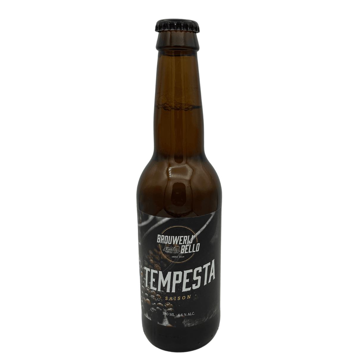 Tempesta (Saison) van brouwerij Brouwerij Bello - Saison - Farmhouse Ale van 4,6% in fles