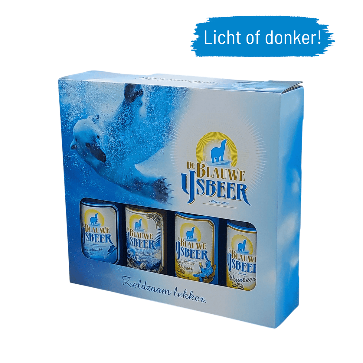 Bierpakket Blauwe IJsbeer - Giftpack - Cadeau bierpakket - bierpakket met speciaalbier van My Dear Beer