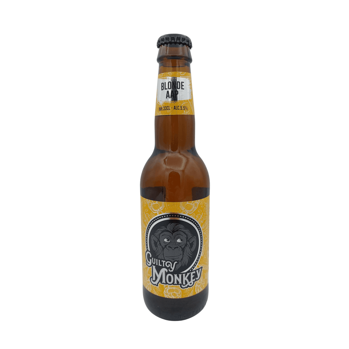 Blonde Aap van brouwerij Guilty Monkey - Blond van 5,5%