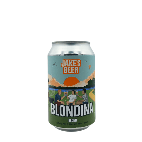 Blondina van brouwerij Jake's Beer - Blond van 6,5% in blik