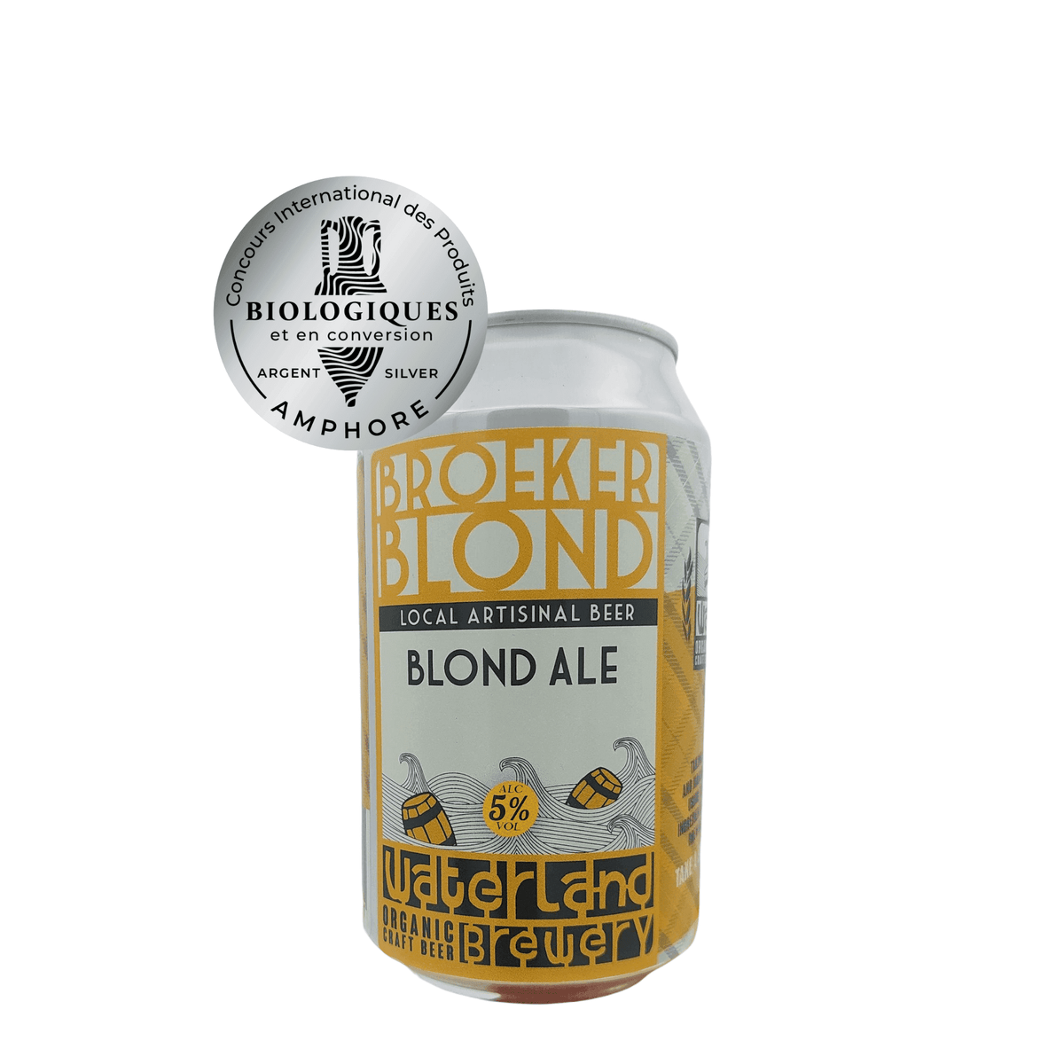 Broeker Blond van brouwerij Waterland Brewery - Blond van 5%