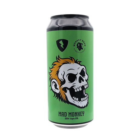 Mad Monkey van Monkey Brew – NEIPA uit Noorwegen, blik