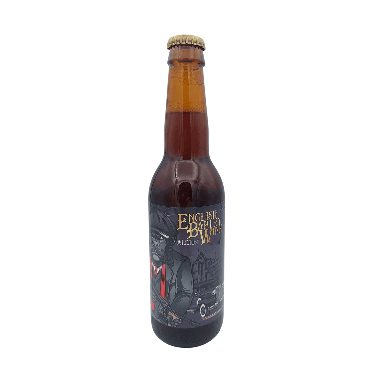English Barley Wine van brouwerij Guilty Monkey - Barley Wine van 10%