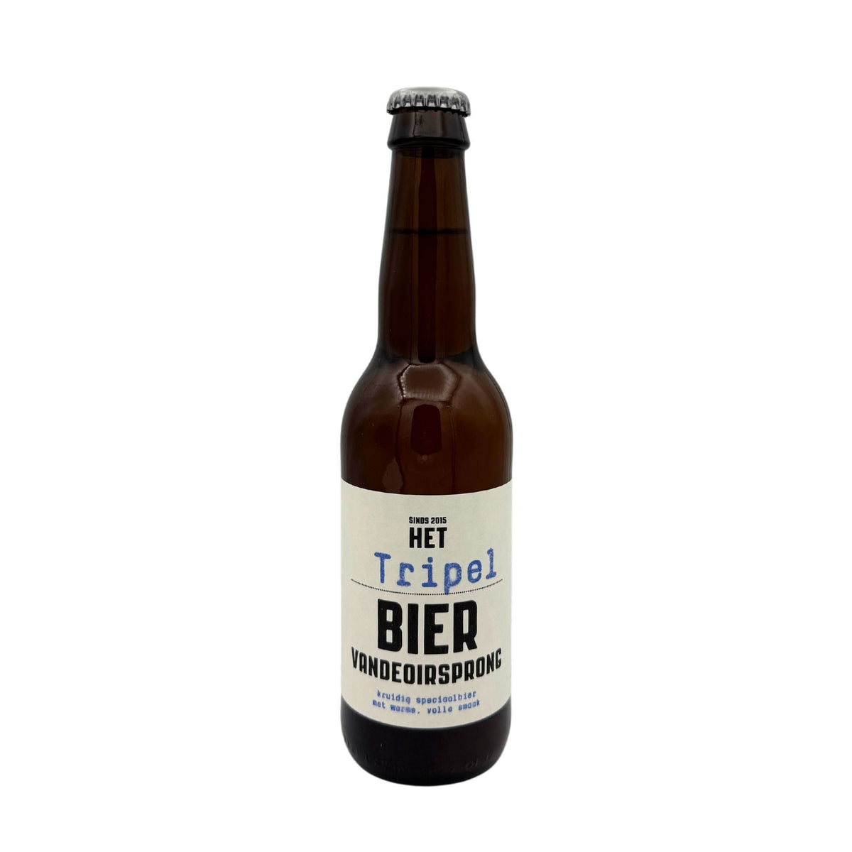 Tripel van brouwerij VandeOirsprong - Tripel van 8,9% in fles