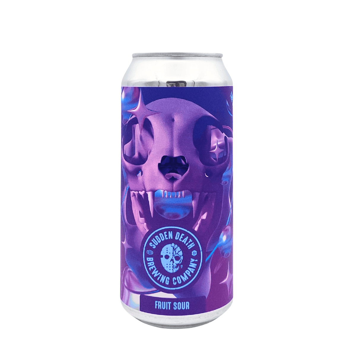 Quantum Kitty: Blackberry (Fruited Sour) van brouwerij Sudden Death Brewing - Sour - Fruited van 5,5% in blik