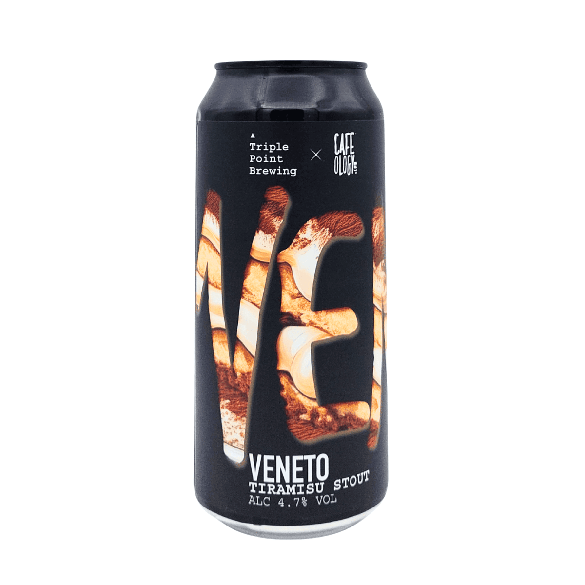 Veneto (Tiramisu Stout) van brouwerij Triple Point Brewing - Stout van 4,7% in blik
