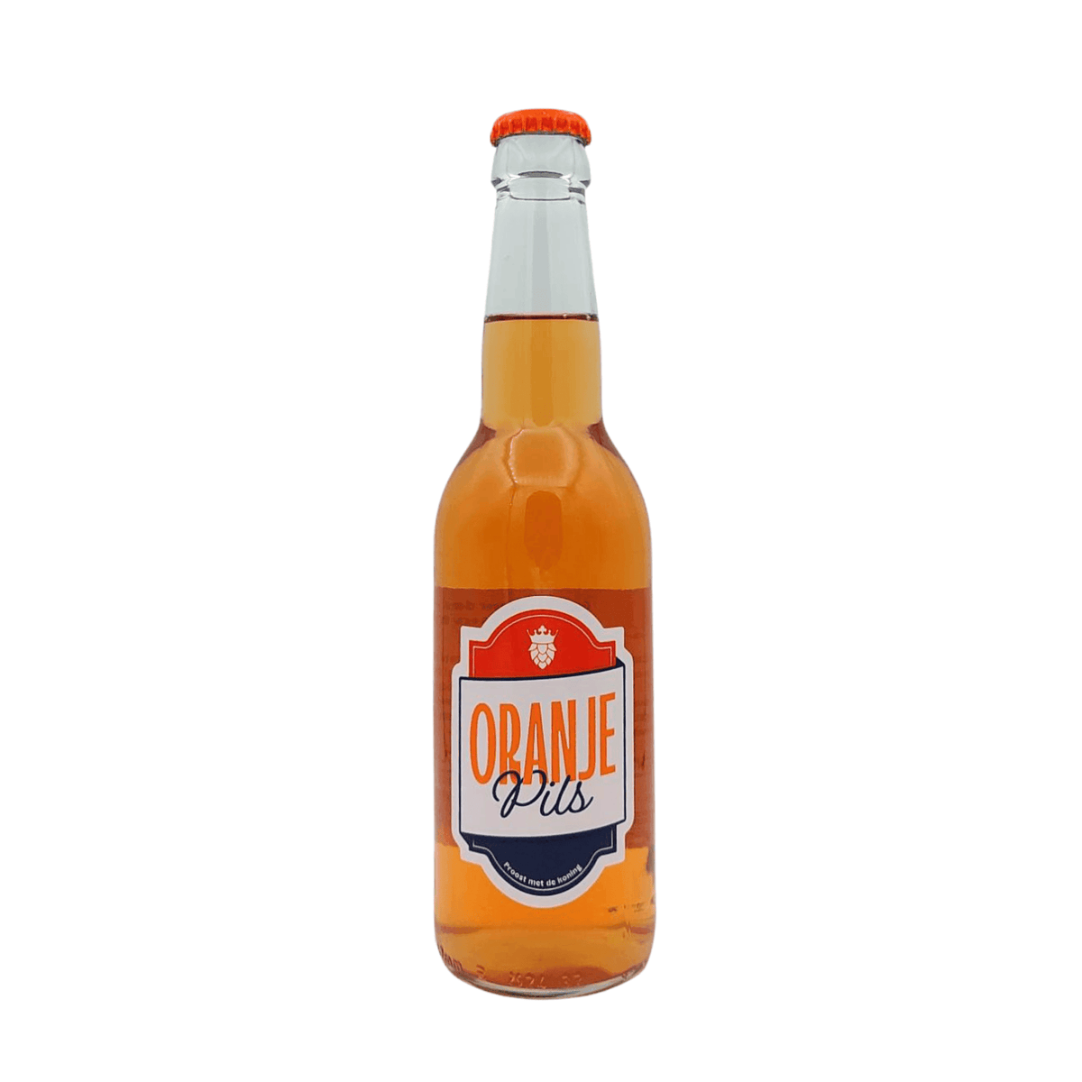 Oranje Pils - Berlewalde van brouwerij Berlewalder - Pilsener van 5% in fles