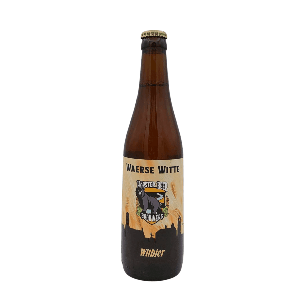 Waerse Witte van brouwerij Hôrster Beer Brouwers - Witbier van 5,2% in fles