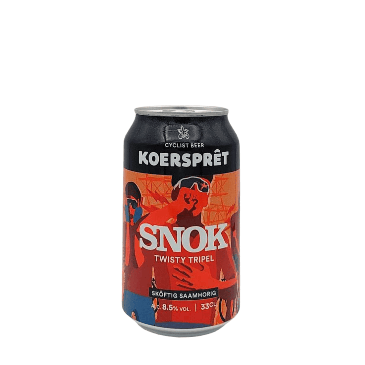 Snok (Tripel) van brouwerij Koerspret - Twisty Tripel van 8,5% in blik