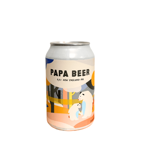Papa Beer van brouwerij Eleven Brewery - NEIPA van 5,5% in blik