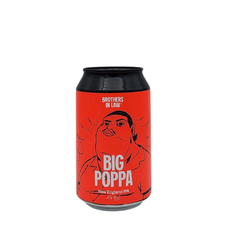 Big Poppa van brouwerij Brothers in Law - NEIPA van 6% in blik