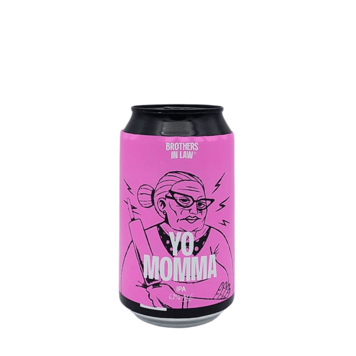 Yo Momma van brouwerij Brothers in Law - IPA van 6,2% in blik