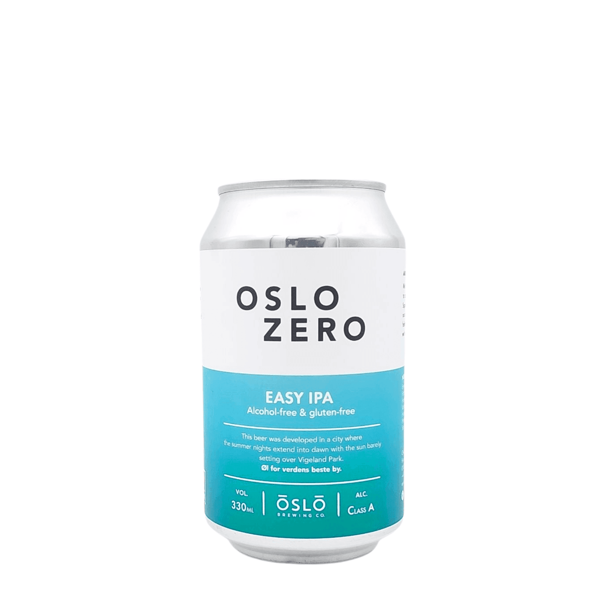 Zero Easy IPA (Alcoholvrije IPA) van brouwerij Oslo Brewing Co. - Alcoholvrij van 0% in blik
