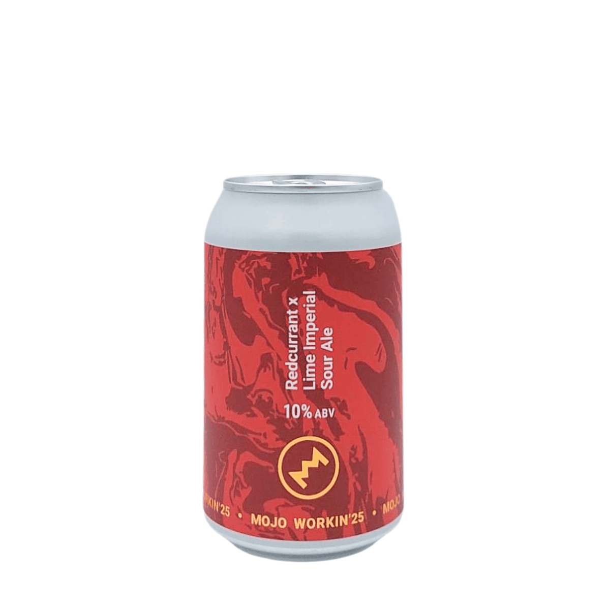 Mojo Workin'25: Redcurrant x Lime (Imperial Sour Ale) van brouwerij MONYO - Sour van 10% in blik